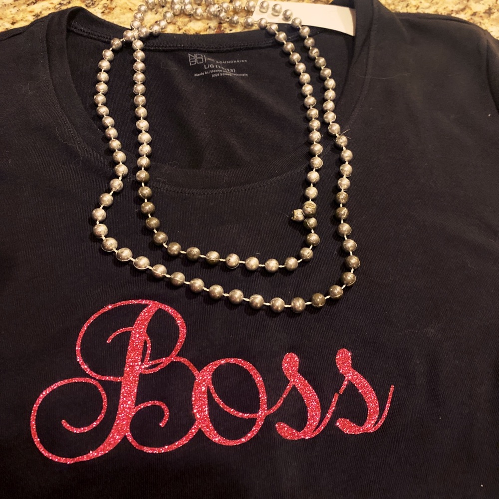 Boss Sparkle T-Shirt